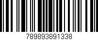Código de barras (EAN, GTIN, SKU, ISBN): '789893891338'