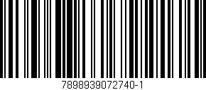 Código de barras (EAN, GTIN, SKU, ISBN): '7898939072740-1'