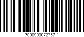 Código de barras (EAN, GTIN, SKU, ISBN): '7898939072757-1'
