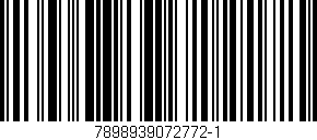 Código de barras (EAN, GTIN, SKU, ISBN): '7898939072772-1'