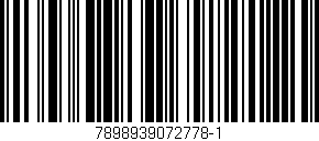Código de barras (EAN, GTIN, SKU, ISBN): '7898939072778-1'