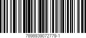 Código de barras (EAN, GTIN, SKU, ISBN): '7898939072779-1'