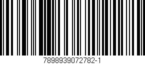 Código de barras (EAN, GTIN, SKU, ISBN): '7898939072782-1'