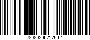 Código de barras (EAN, GTIN, SKU, ISBN): '7898939072790-1'
