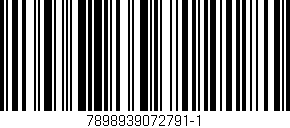 Código de barras (EAN, GTIN, SKU, ISBN): '7898939072791-1'