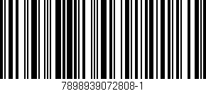 Código de barras (EAN, GTIN, SKU, ISBN): '7898939072808-1'