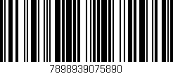 Código de barras (EAN, GTIN, SKU, ISBN): '7898939075890'