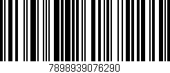 Código de barras (EAN, GTIN, SKU, ISBN): '7898939076290'