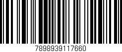 Código de barras (EAN, GTIN, SKU, ISBN): '7898939117660'