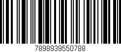 Código de barras (EAN, GTIN, SKU, ISBN): '7898939550788'