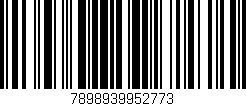 Código de barras (EAN, GTIN, SKU, ISBN): '7898939952773'