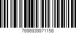 Código de barras (EAN, GTIN, SKU, ISBN): '7898939971156'