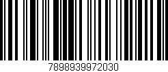 Código de barras (EAN, GTIN, SKU, ISBN): '7898939972030'