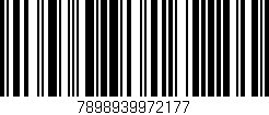 Código de barras (EAN, GTIN, SKU, ISBN): '7898939972177'