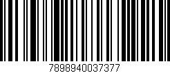 Código de barras (EAN, GTIN, SKU, ISBN): '7898940037377'