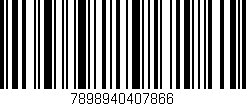 Código de barras (EAN, GTIN, SKU, ISBN): '7898940407866'