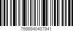 Código de barras (EAN, GTIN, SKU, ISBN): '7898940407941'