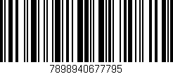Código de barras (EAN, GTIN, SKU, ISBN): '7898940677795'