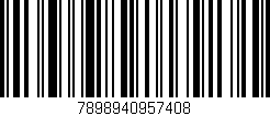 Código de barras (EAN, GTIN, SKU, ISBN): '7898940957408'