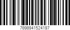 Código de barras (EAN, GTIN, SKU, ISBN): '7898941524197'