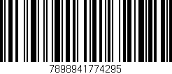 Código de barras (EAN, GTIN, SKU, ISBN): '7898941774295'