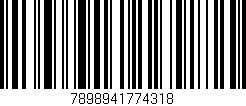 Código de barras (EAN, GTIN, SKU, ISBN): '7898941774318'