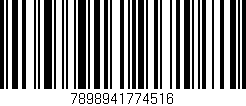 Código de barras (EAN, GTIN, SKU, ISBN): '7898941774516'