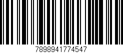 Código de barras (EAN, GTIN, SKU, ISBN): '7898941774547'