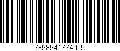 Código de barras (EAN, GTIN, SKU, ISBN): '7898941774905'