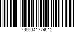 Código de barras (EAN, GTIN, SKU, ISBN): '7898941774912'