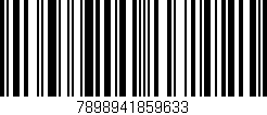 Código de barras (EAN, GTIN, SKU, ISBN): '7898941859633'