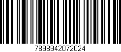 Código de barras (EAN, GTIN, SKU, ISBN): '7898942072024'