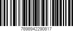 Código de barras (EAN, GTIN, SKU, ISBN): '7898942290817'