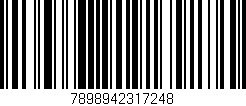 Código de barras (EAN, GTIN, SKU, ISBN): '7898942317248'