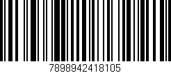 Código de barras (EAN, GTIN, SKU, ISBN): '7898942418105'
