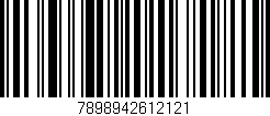 Código de barras (EAN, GTIN, SKU, ISBN): '7898942612121'