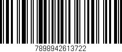 Código de barras (EAN, GTIN, SKU, ISBN): '7898942613722'