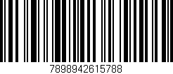 Código de barras (EAN, GTIN, SKU, ISBN): '7898942615788'