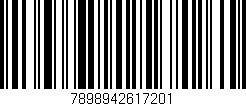 Código de barras (EAN, GTIN, SKU, ISBN): '7898942617201'