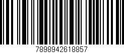 Código de barras (EAN, GTIN, SKU, ISBN): '7898942618857'