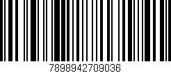 Código de barras (EAN, GTIN, SKU, ISBN): '7898942709036'
