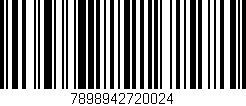 Código de barras (EAN, GTIN, SKU, ISBN): '7898942720024'