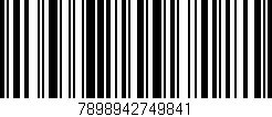 Código de barras (EAN, GTIN, SKU, ISBN): '7898942749841'