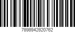 Código de barras (EAN, GTIN, SKU, ISBN): '7898942820762'