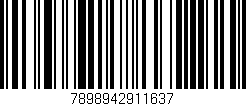 Código de barras (EAN, GTIN, SKU, ISBN): '7898942911637'