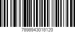 Código de barras (EAN, GTIN, SKU, ISBN): '7898943018120'