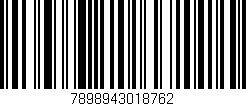 Código de barras (EAN, GTIN, SKU, ISBN): '7898943018762'