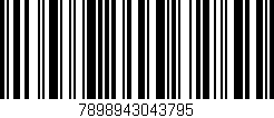 Código de barras (EAN, GTIN, SKU, ISBN): '7898943043795'