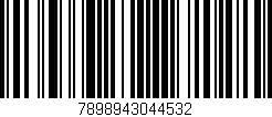 Código de barras (EAN, GTIN, SKU, ISBN): '7898943044532'
