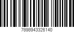 Código de barras (EAN, GTIN, SKU, ISBN): '7898943326140'